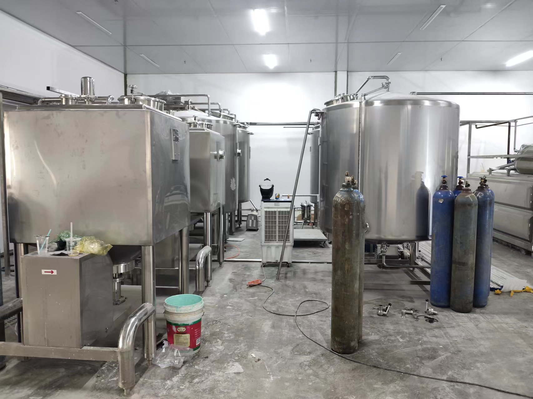 Joghurtproduktionsprozessflussdiagramm