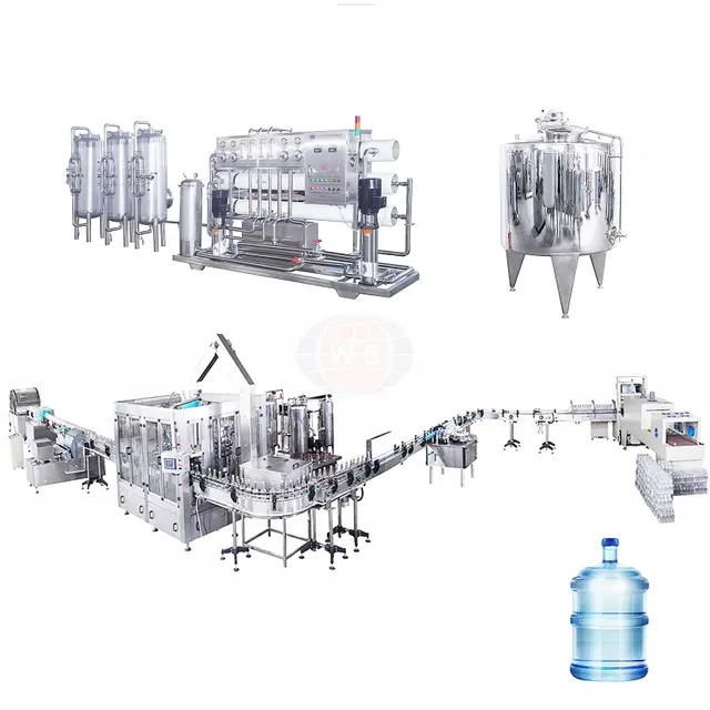 Wasserproduktionslinie