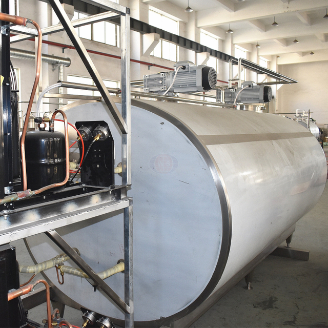 Lebensmittelqualität Edelstahlmilchkühltank 