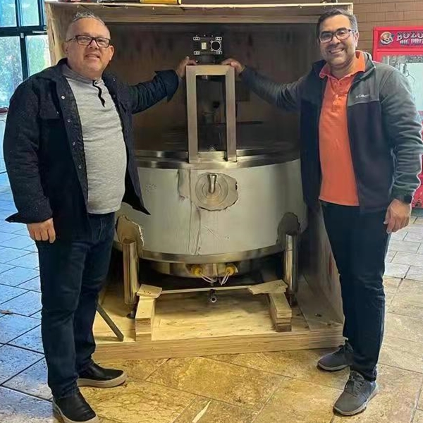 Amerikanische Käse -Herstellungmaschine