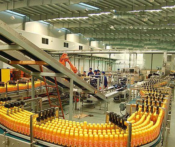 Was ist die Funktion der Getränkeproduktionslinie?