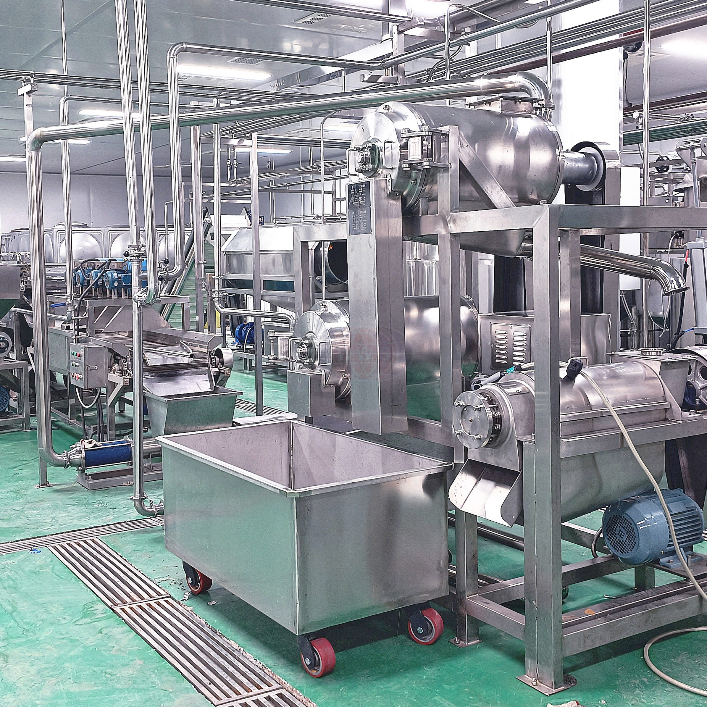 Welche Ausrüstung wird für eine Mangosaft-Produktionslinie benötigt?