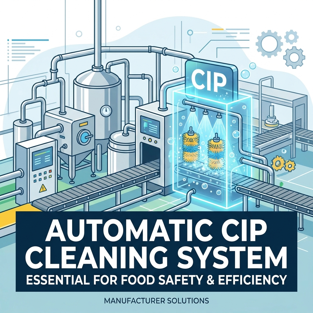 Warum ist ein automatisches CIP-Reinigungssystem für Lebensmittelfabriken wichtig?