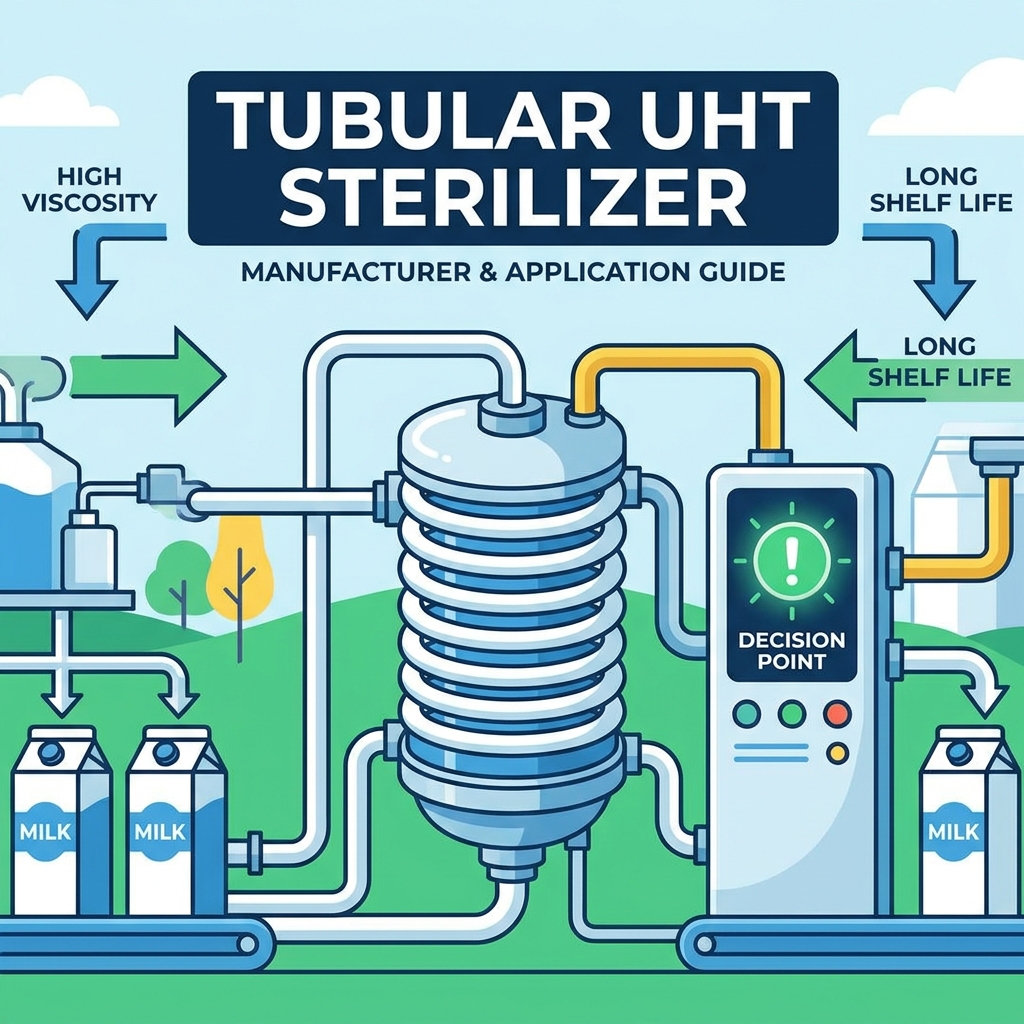 Wann sollte eine Molkerei einen UHT-Röhrensterilisator verwenden?