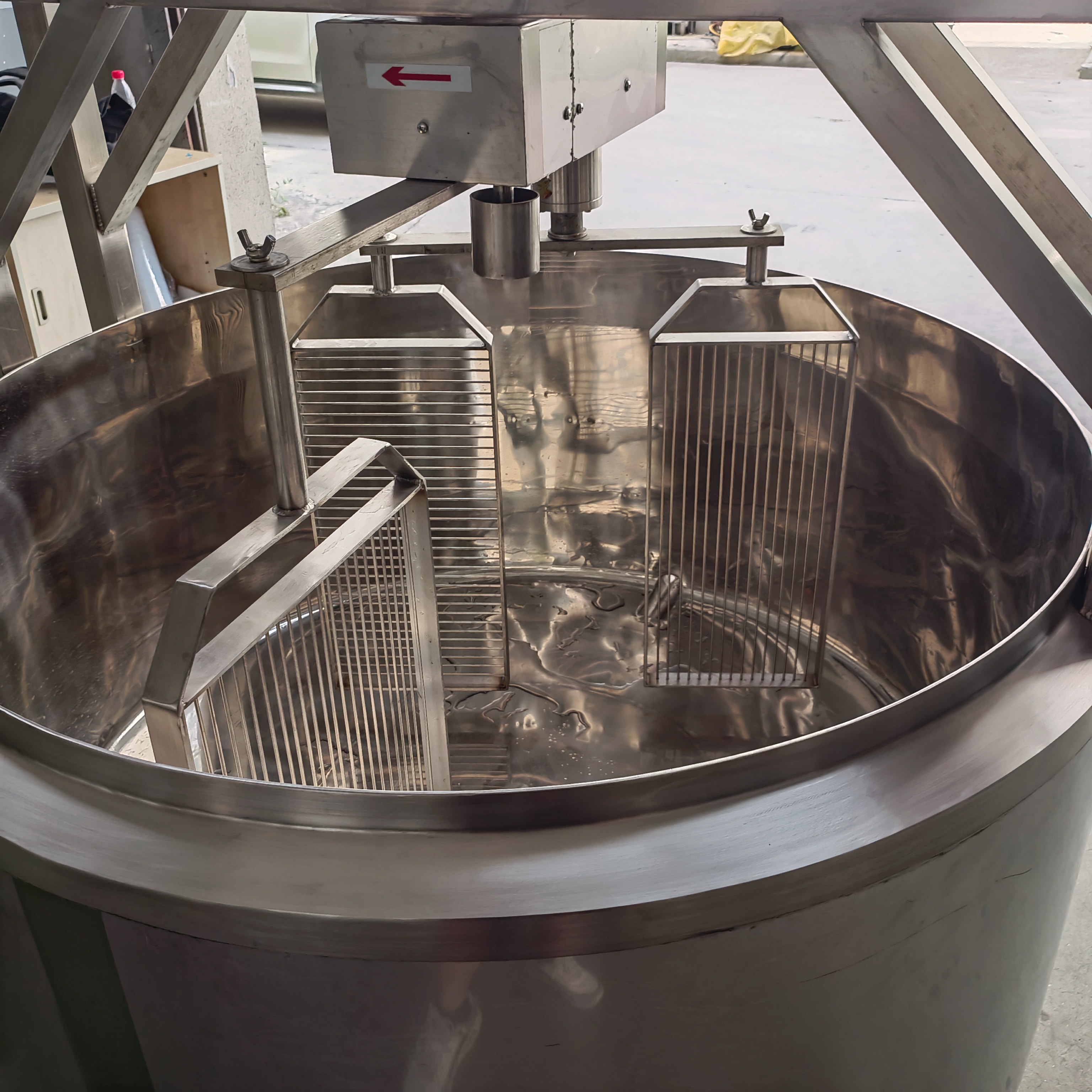 Industrielle Mozzarella-K&auml;se-Produktionslinienausr&uuml;stung